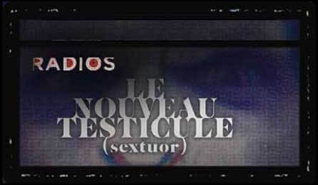 David Noir | "Le Nouveau Testicule" à la radio | Musique : Christophe Imbs | Visuel © Filifox - Philippe Savoir