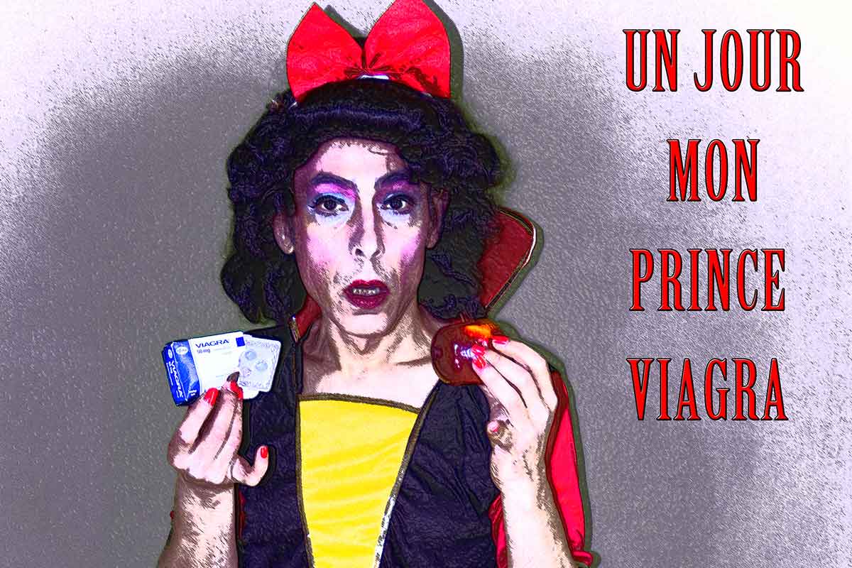 Un jour mon prince viagra | "Scrap" autoportraits | Photo © David Noir