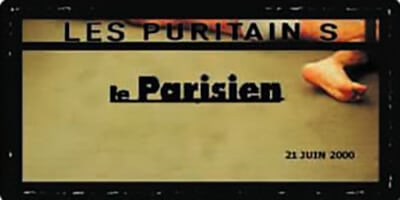 Presse | "Les Puritains" de David Noir | Le Parisien | Reprise des "Puritains"