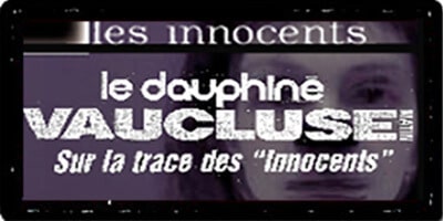 Presse | "Les Innocents" de David Noir | Le Dauphiné Vaucluse | Sur la trace des innocents