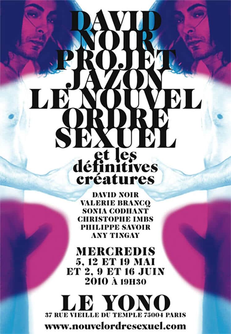 David Noir | Projet JaZon, le nouvel ordre sexuel | Visuel © Filifox - Philippe Savoir