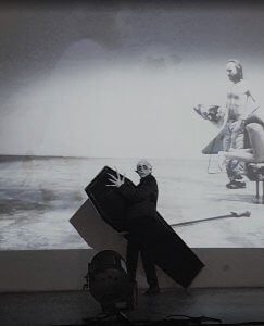 David Noir, Nosferatu alive| Mobil Homme | Performance de David Noir au Générateur | Photo © Guy Degeorges | 2019